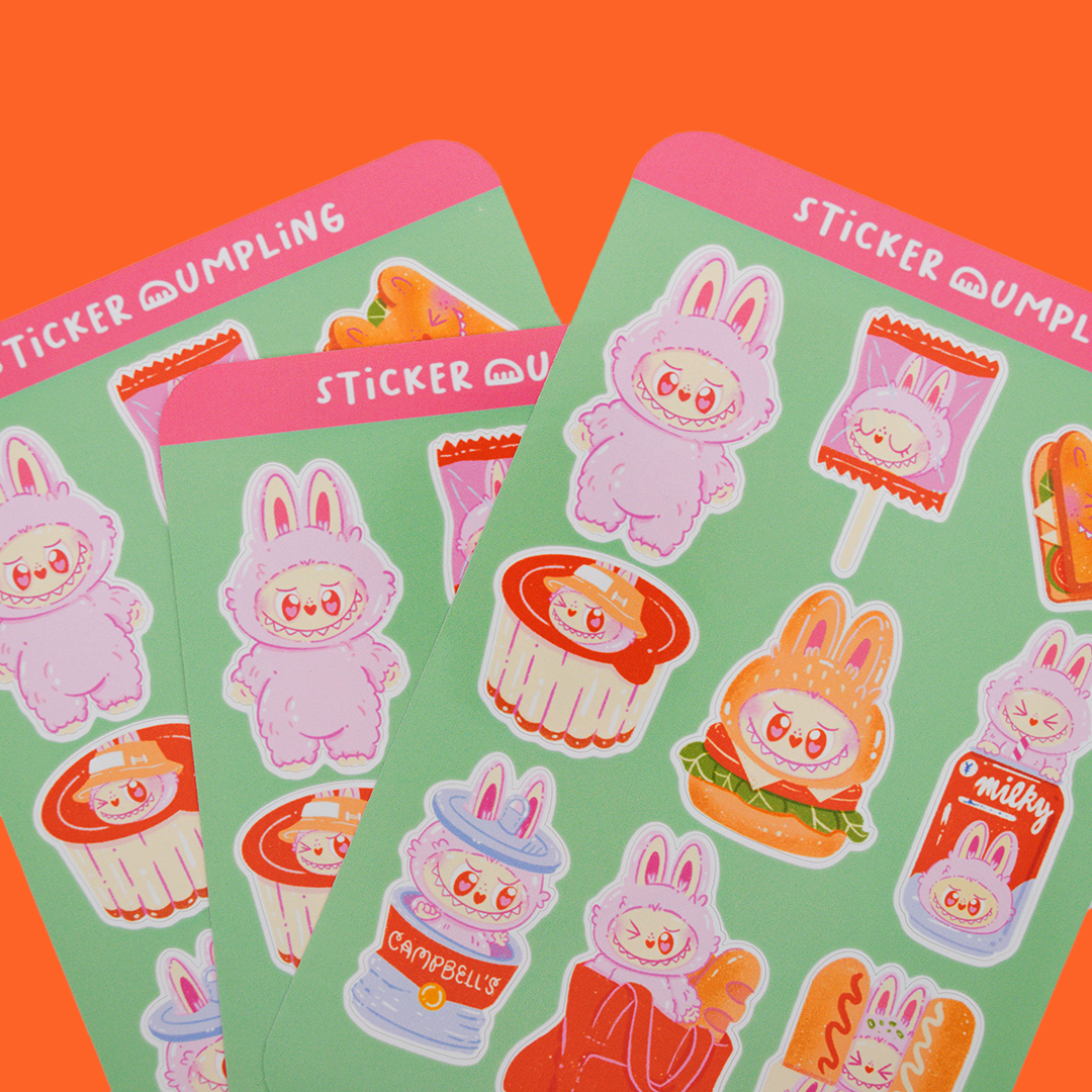 Monster Munchies Sticker Sheet