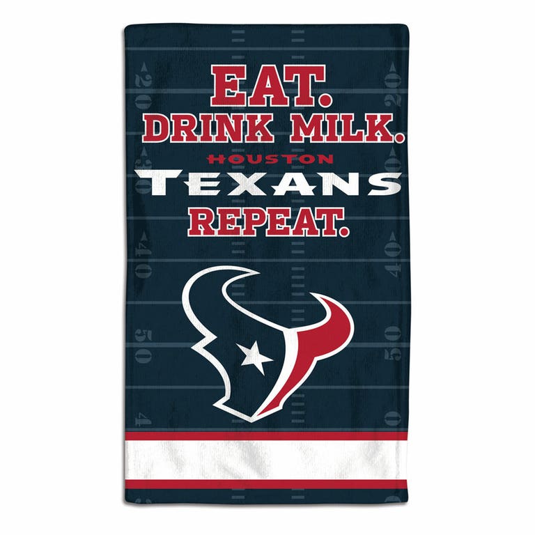 Houston Texans Baby Burp Cloth 10x17"