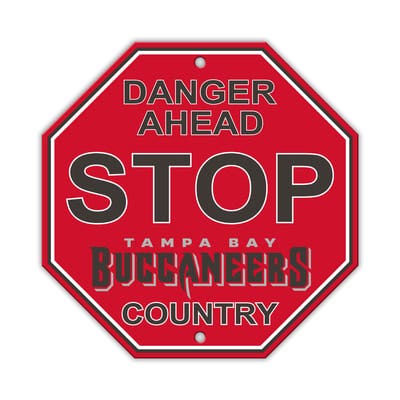 Tampa Bay Buccaneers Stop Sign