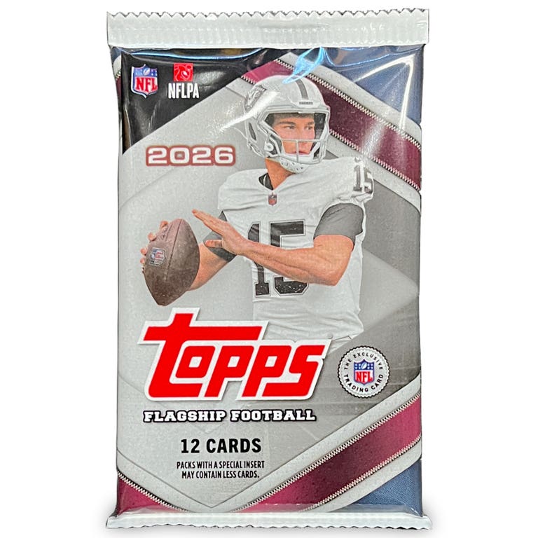 2026 Topps Flagship Football Pack