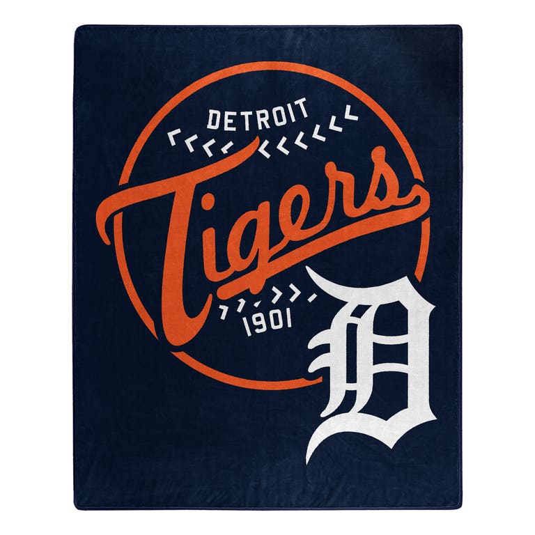 Detroit Tigers Moonshot Design Raschel Blanket