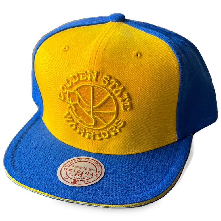 Golden State Warriors Color Pop Mitchell and Ness Snapback Hat