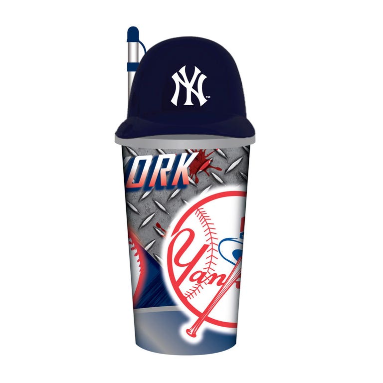 New York Yankees Helmet Cup with Straw 32oz