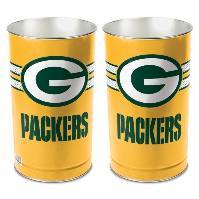 Green Bay Packers Wastebasket 15"