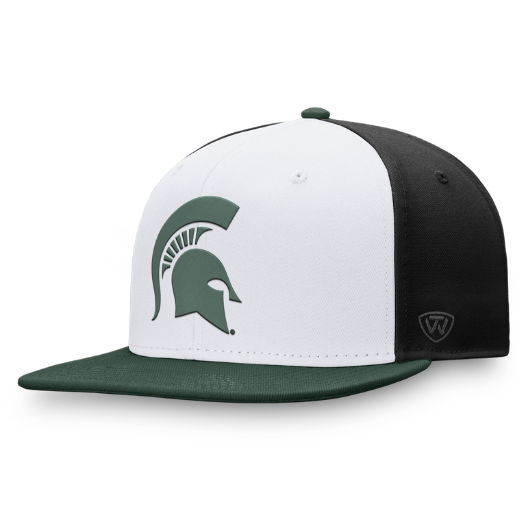 Michigan State Spartans Natural SMU Top of the World Snapback Hat