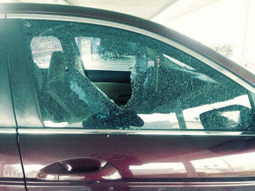 Side window damage