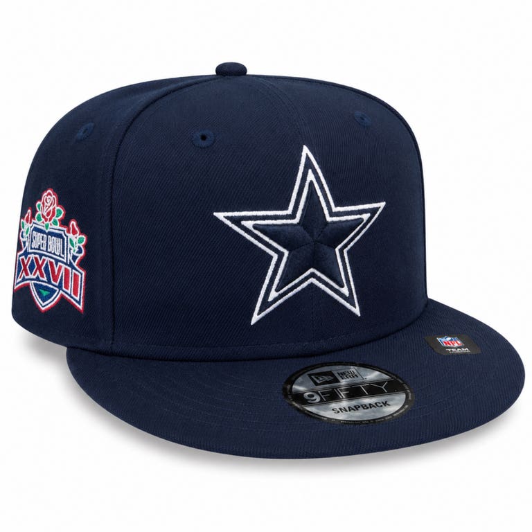 Dallas Cowboys Navy Blue New Era 9FIFTY Super Bowl XXVII Snapback Hat
