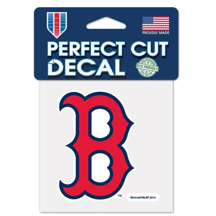 Boston Red Sox Perfect Cut Decal 4x4"