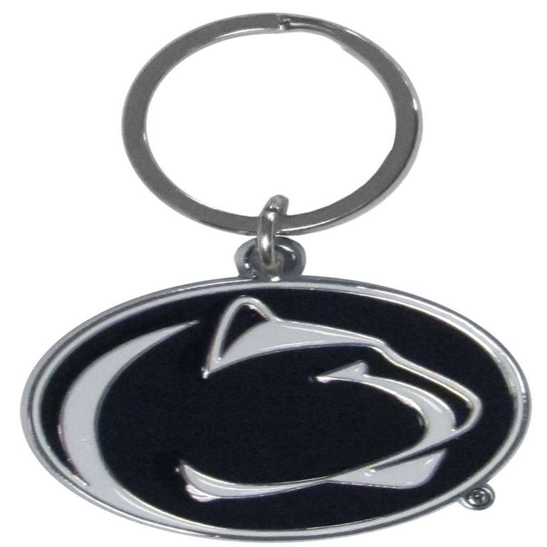 Penn State Nittany Lions Chrome Cut Logo Keychain