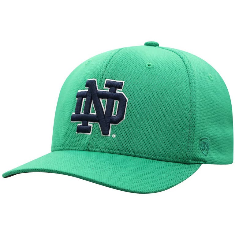 Notre Dame Fighting Irish Green Top of the World Flex Fit Hat