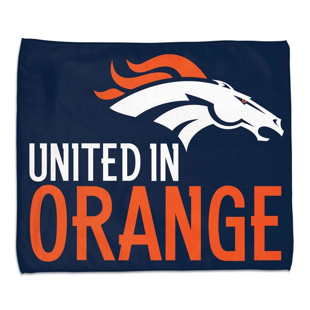 Denver Broncos Rally Towel 15x18"