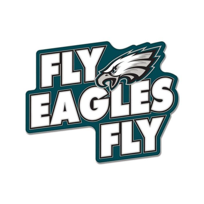 Philadelphia Eagles Slogan Trading Pin
