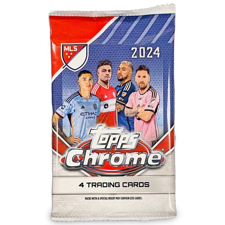 2024 Topps Chrome MLS Soccer Pack