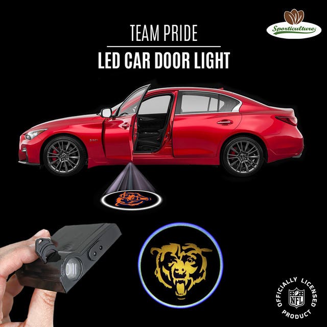 Chicago Bears LED Car Door Light Projector