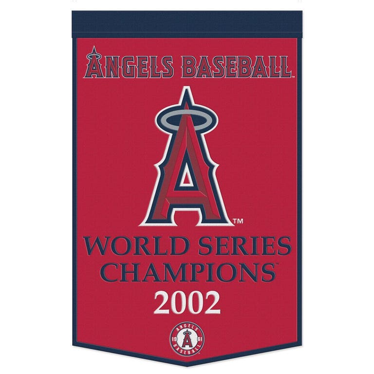 Los Angeles Angels Wool Dynasty Championship Banner 24x38"