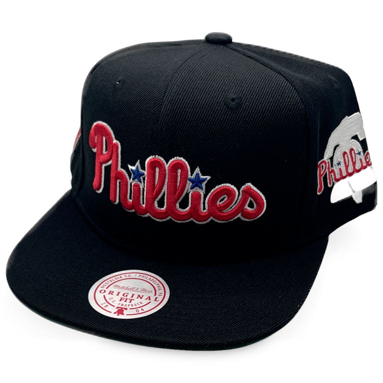 Philadelphia Phillies Triple Play Mitchell and Ness Snapback Hat