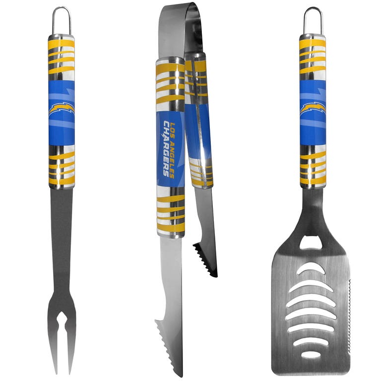 Los Angeles Chargers Deluxe Tailgater BBQ Utensils Set