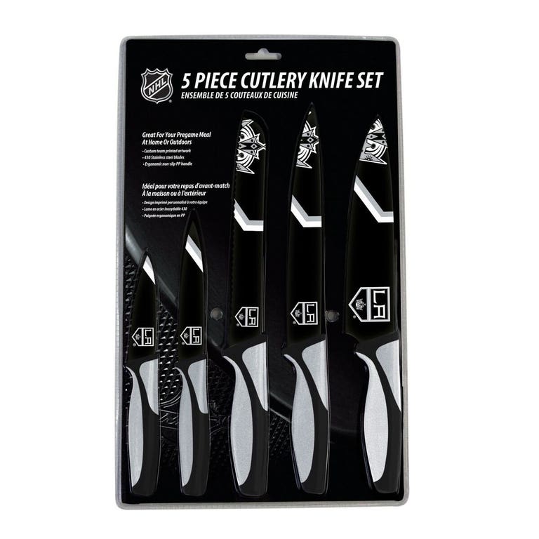 Los Angeles Kings Kitchen Knife Set - 5 Pack