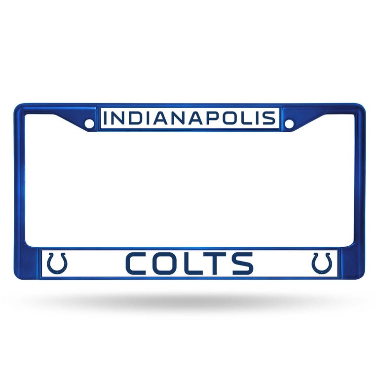 Indianapolis Colts Blue Metal License Plate Frame