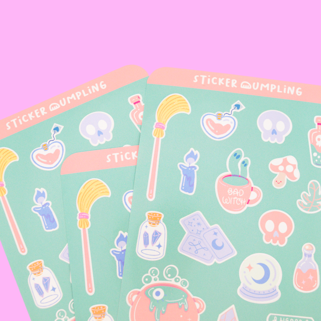 Witchy Brew Sticker Sheet