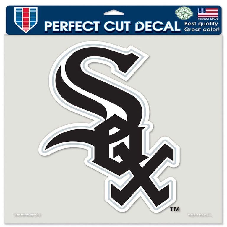 Chicago White Sox Perfect Cut Decal 8x8"