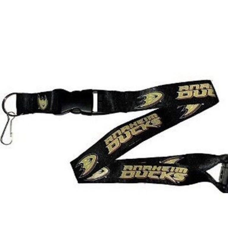 Anaheim Ducks Retro Black Lanyard