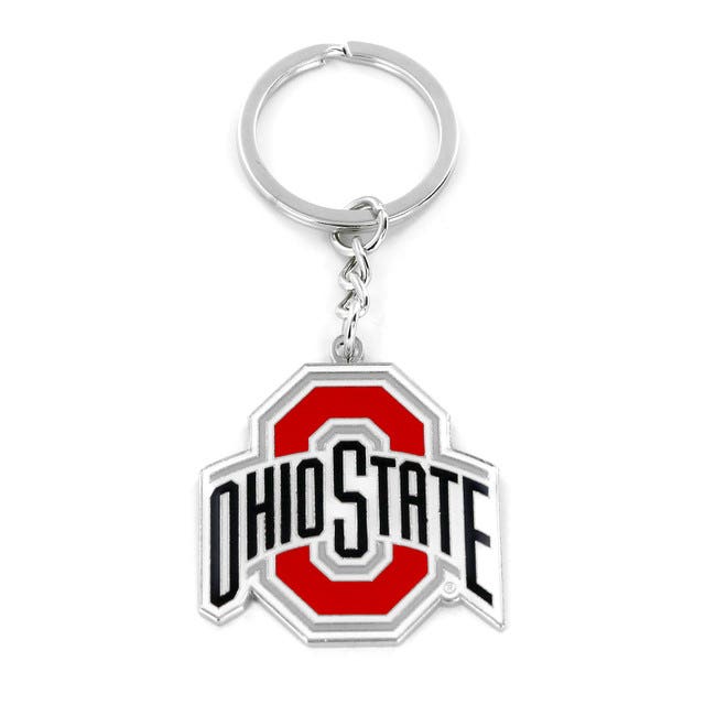 Ohio State Buckeyes Metal Keychain