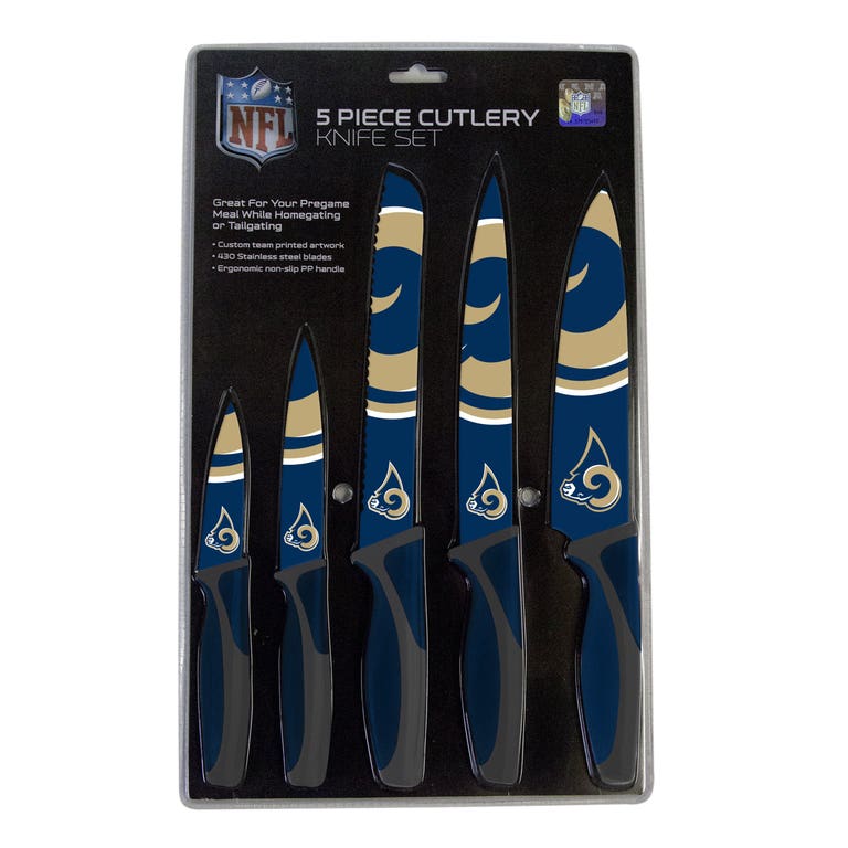 Los Angeles Rams Kitchen Knife Set - 5 Pack