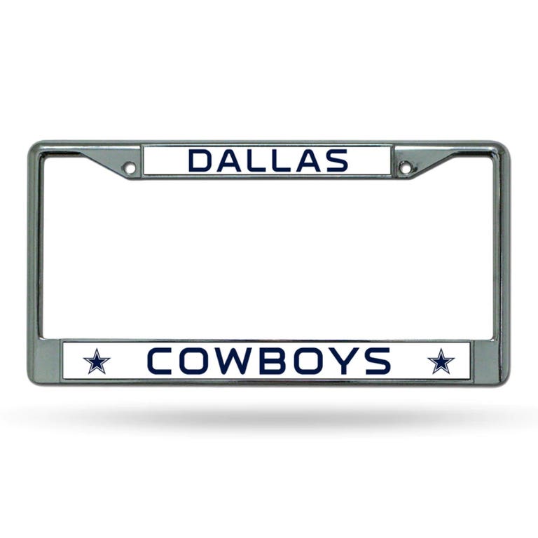 Dallas Cowboys Chrome License Plate Frame