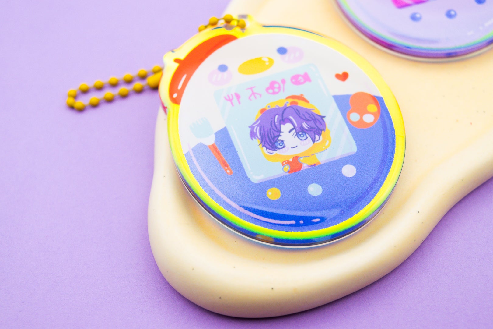 LADS Tamagotchi Keychain