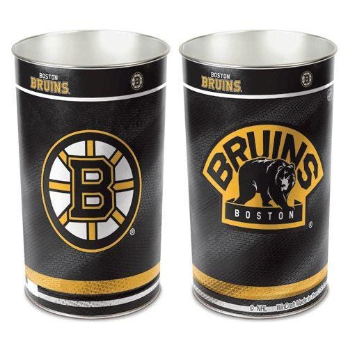Boston Bruins Wastebasket 15"