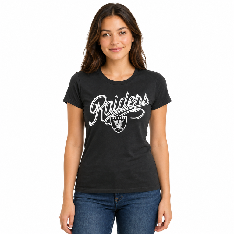 Las Vegas Raiders Ladies Scribble Shirt