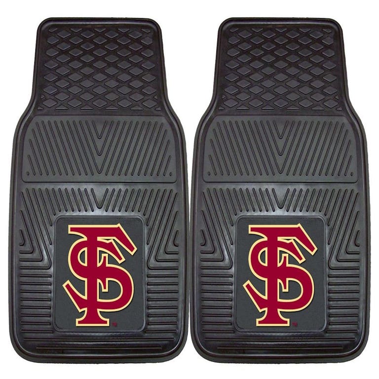 Florida State Seminoles Heavy Duty 2-Piece Vinyl Car Mats