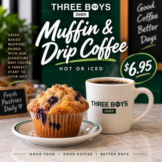 Muffin & Drip Coffee