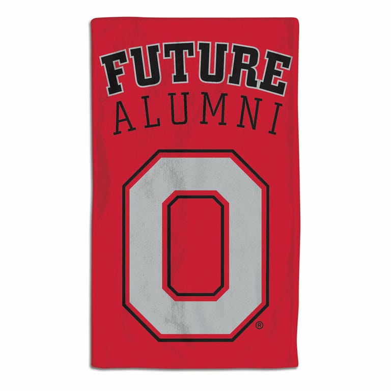Ohio State Buckeyes Baby Burp Cloth 10x17"