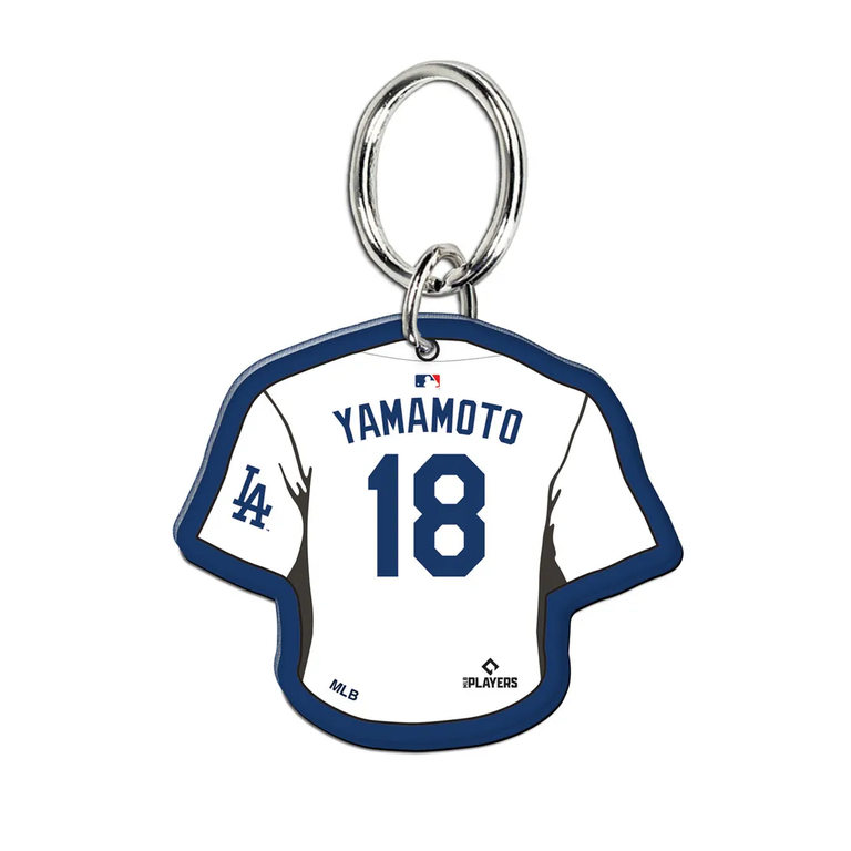 Los Angeles Dodgers Yoshinobu Yamamoto Signature Acrylic Keychain