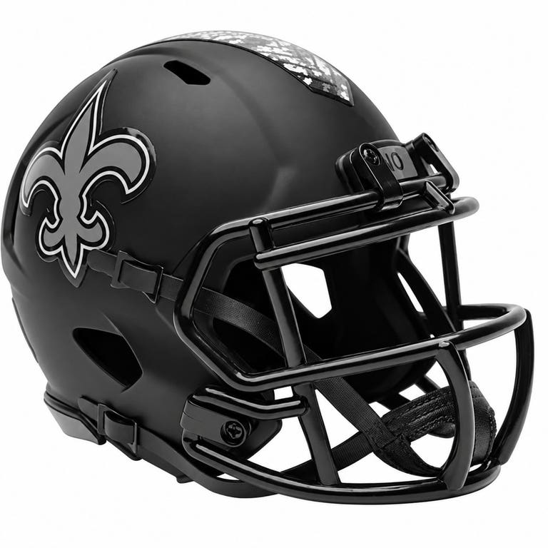 New Orleans Saints 2026 Riddell Salute to Service Mini Helmet