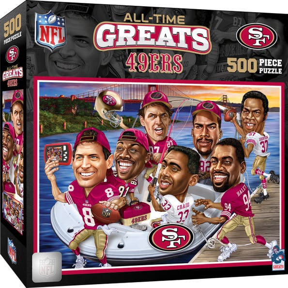 San Francisco 49ers All-Time Greats Puzzle 500ct