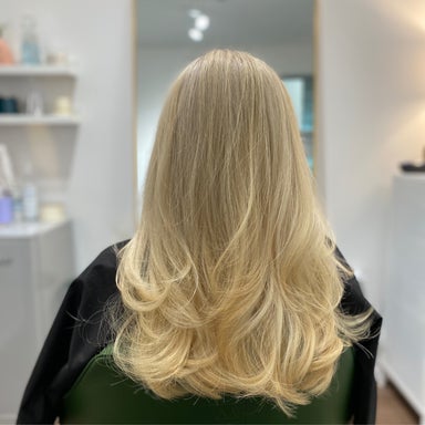 Double Process Root Re-touch (4-6 weeks new growth)