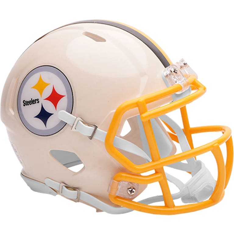 Pittsburgh Steelers Retro Style Riddell Speed Mini Helmet