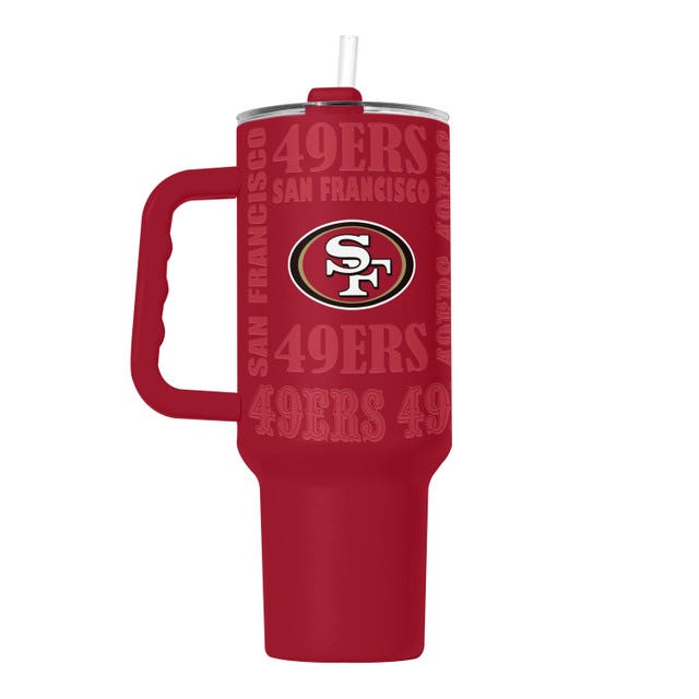 San Francisco 49ers Powdercoat Replay Tumbler 40oz