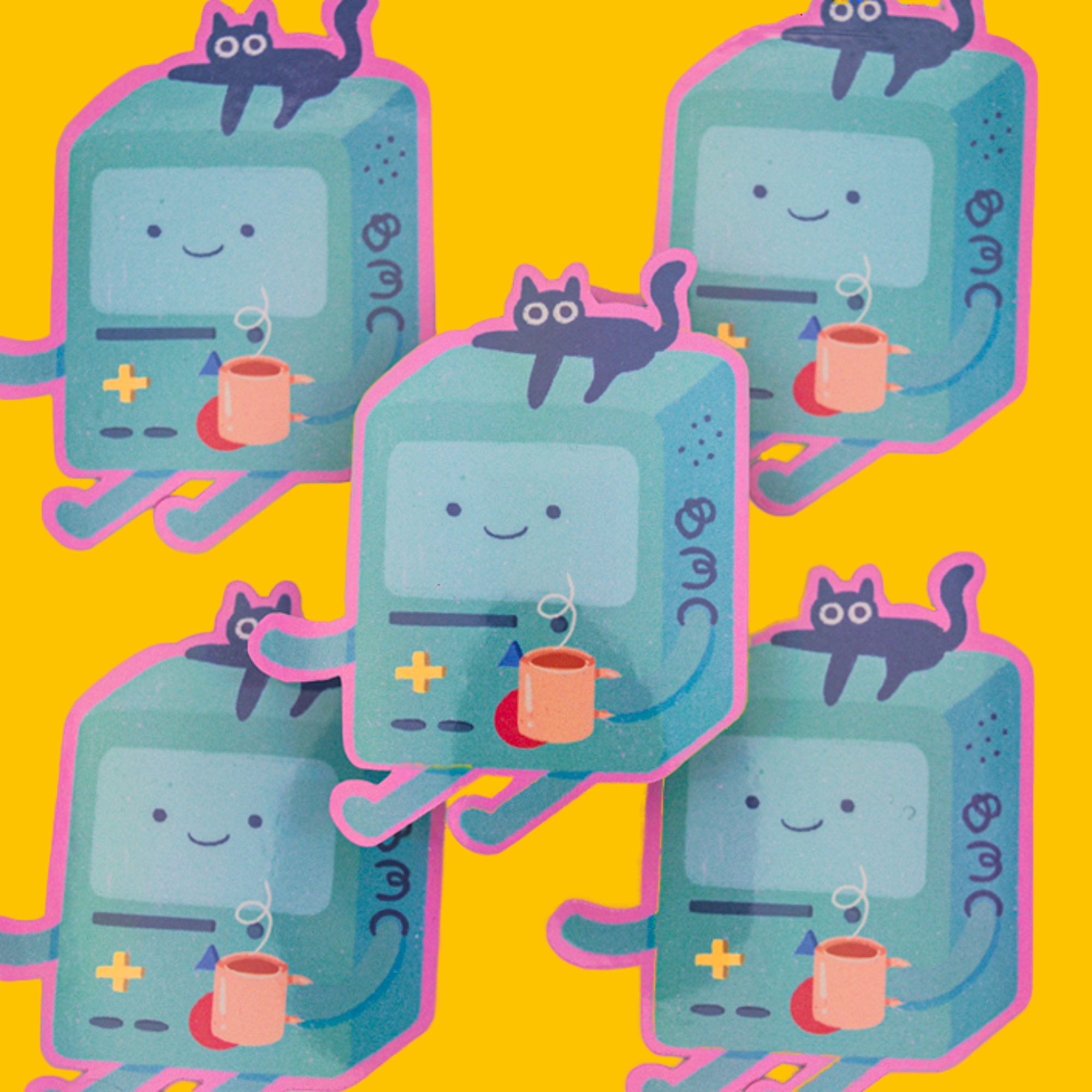 BMO and Chill Sticker