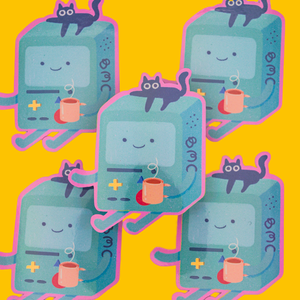 BMO and Chill Sticker