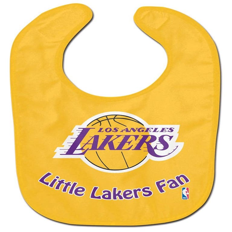Los Angeles Lakers All Pro Little Fan Baby Bib