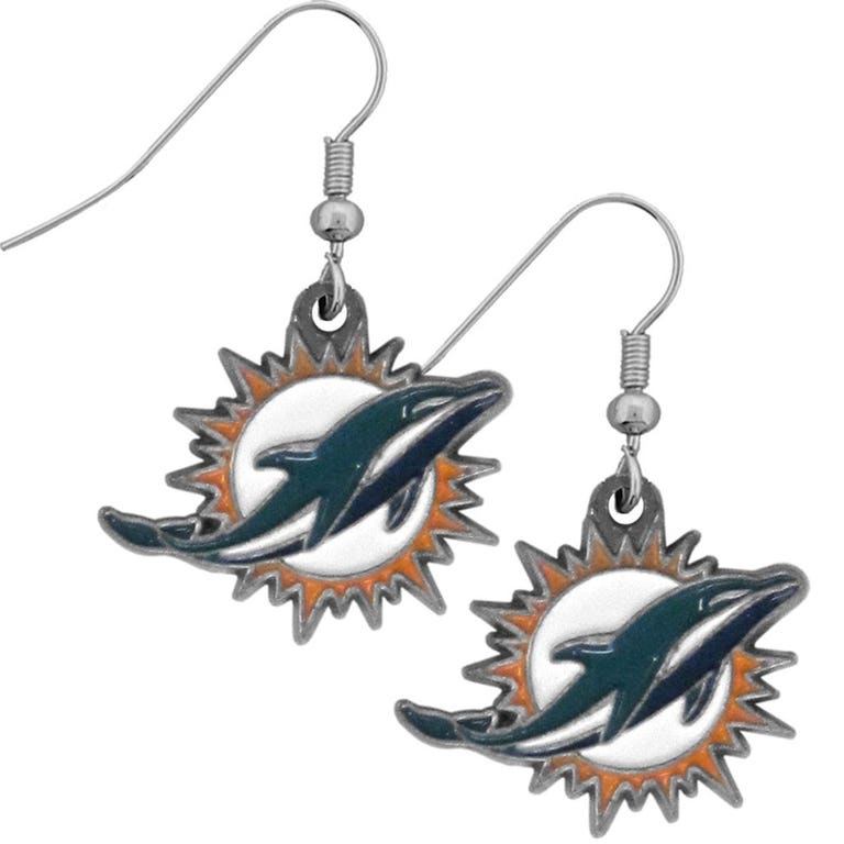 Miami Dolphins Earrings