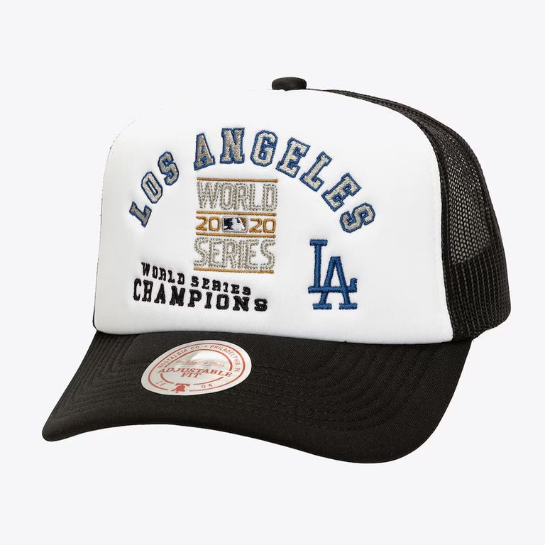 Los Angeles Dodgers Champ Remix Mitchell and Ness Trucker Snapback Hat