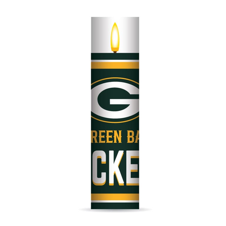 Green Bay Packers Electronic Candle
