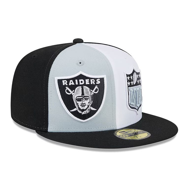 Las Vegas Raiders 2023 New Era 59FIFTY Sideline Hat