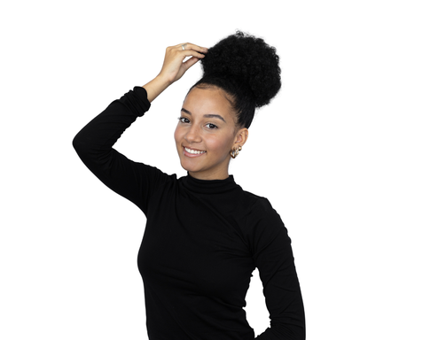 Coupe de peigne + chignon