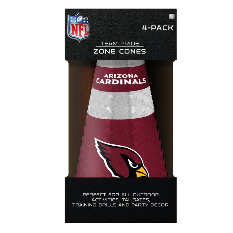 Arizona Cardinals Party Zone Cones 4 Pack
